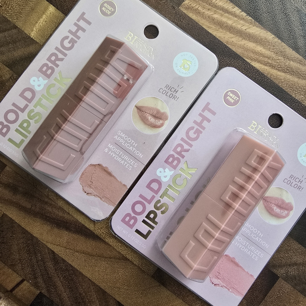 Bold & Bright Lipstick Set in Pink